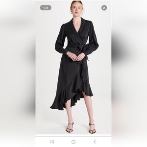 Zimmerman silk wrap dress